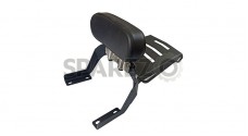 Royal Enfield GT Continental and Interceptor 650cc Rear Seat Rack With Backrest - SPAREZO
